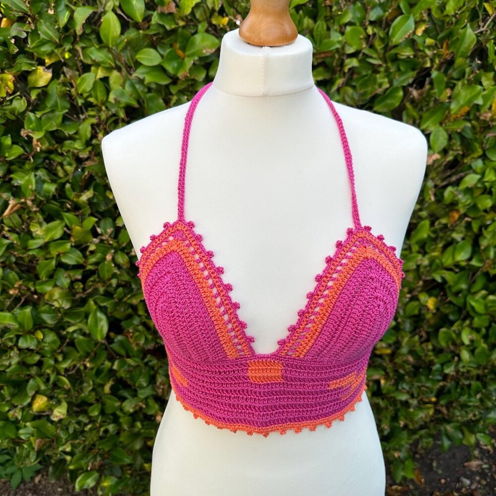Bohemian crochet top